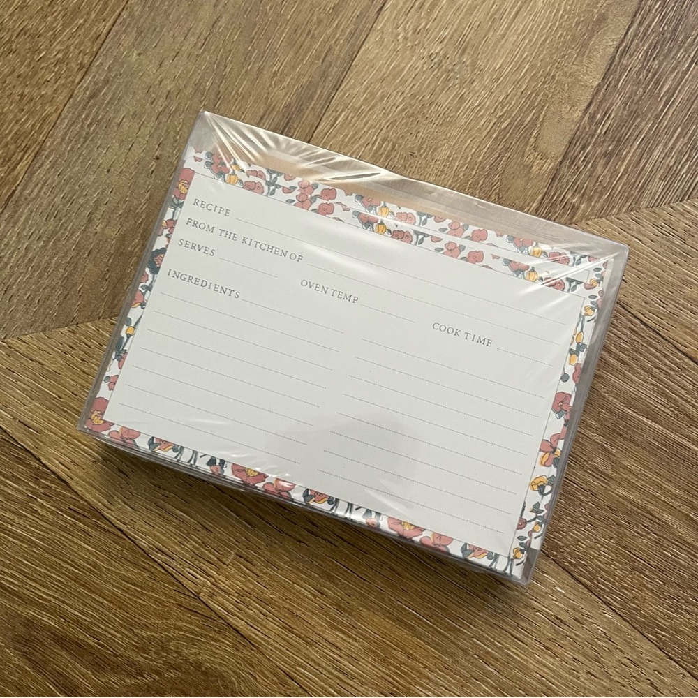 Hearth and hand recipe cards